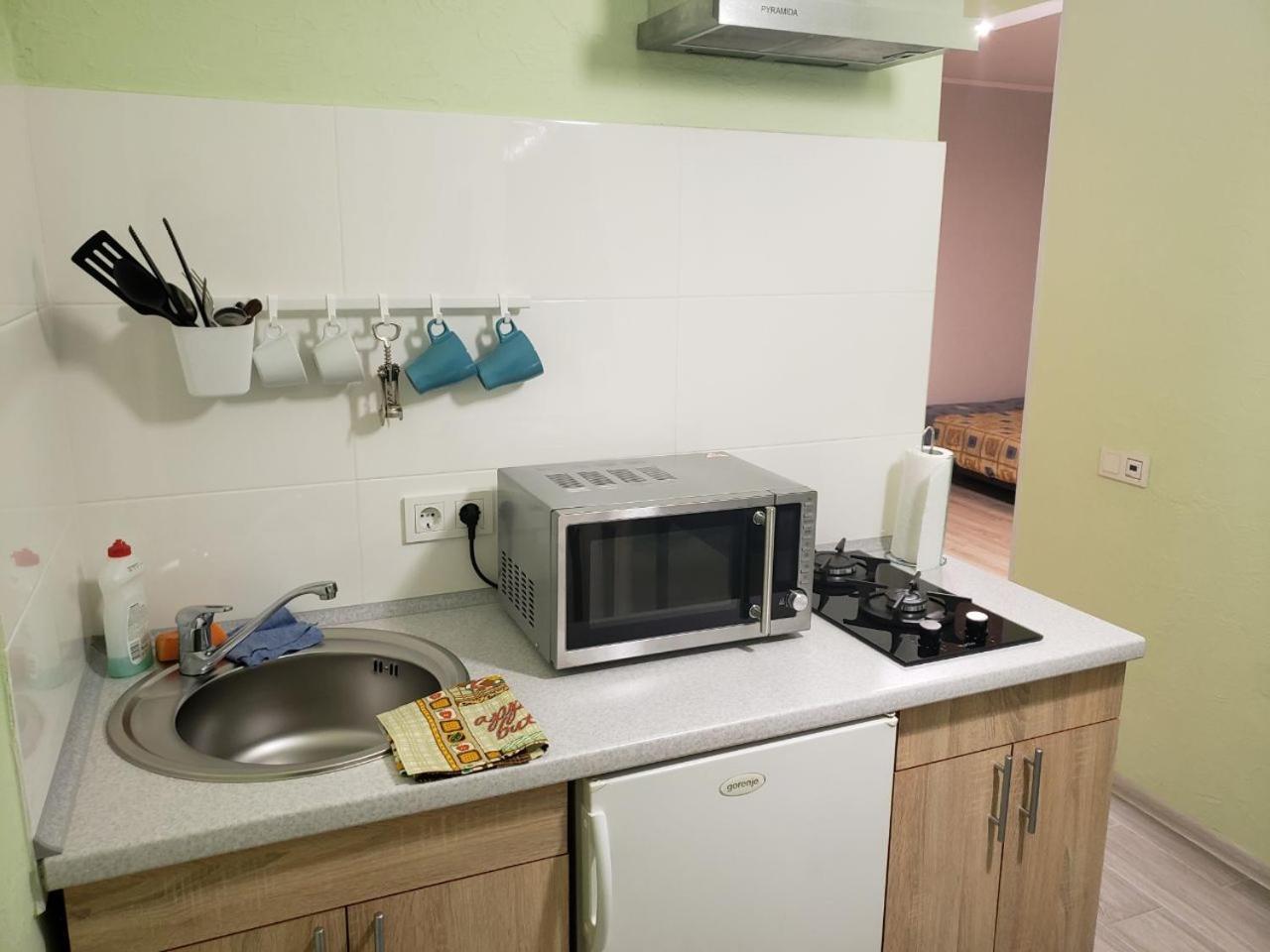 Apartment Near City Center On Peremohy Avenue 46 Černihiv Esterno foto